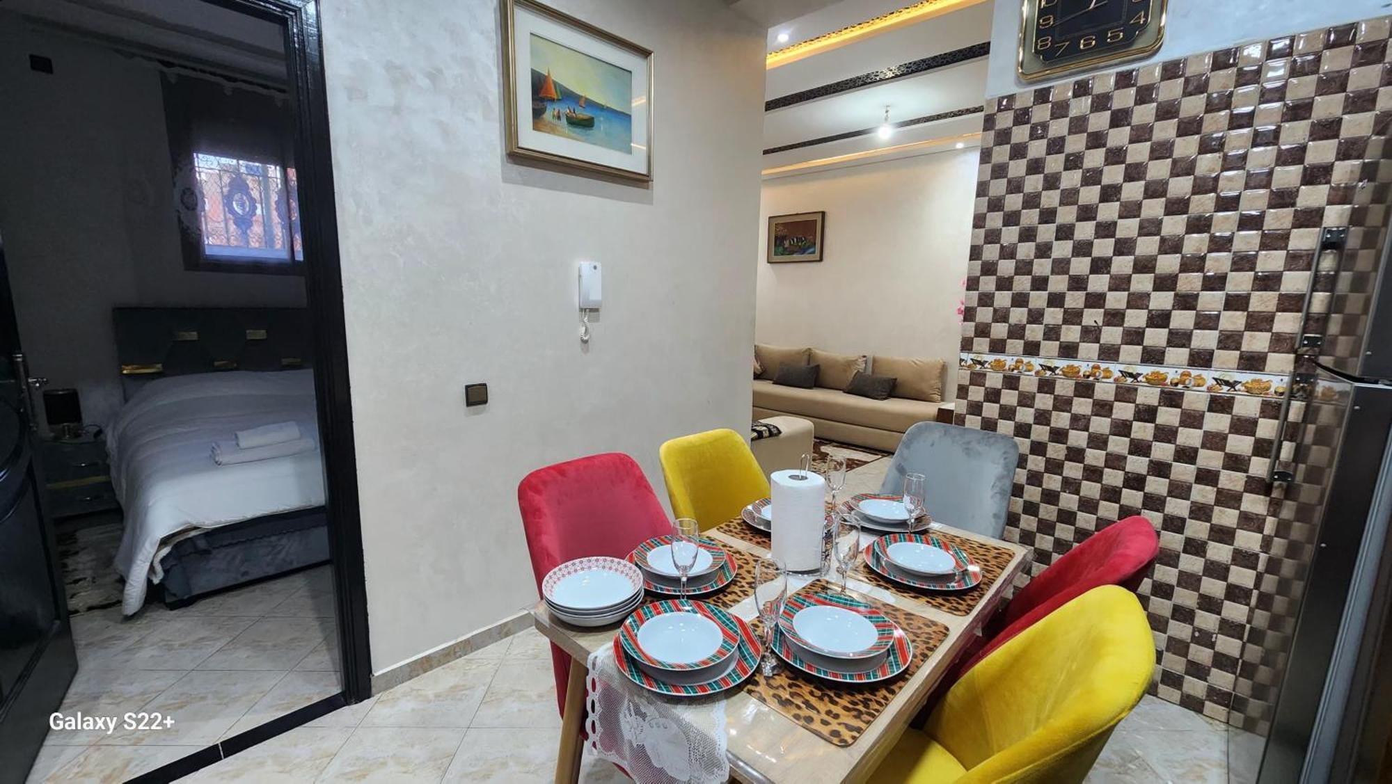 Appartement 7 Min De L'Aeroport De Marrakech Marrakesh Bagian luar foto