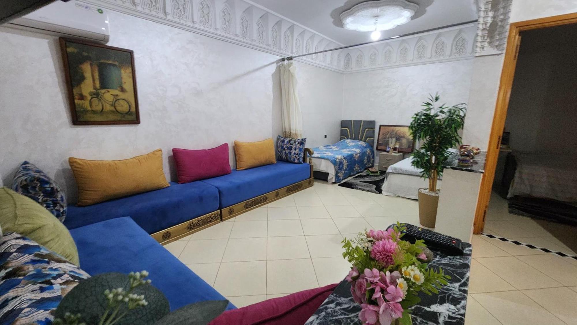 Appartement 7 Min De L'Aeroport De Marrakech Marrakesh Bagian luar foto
